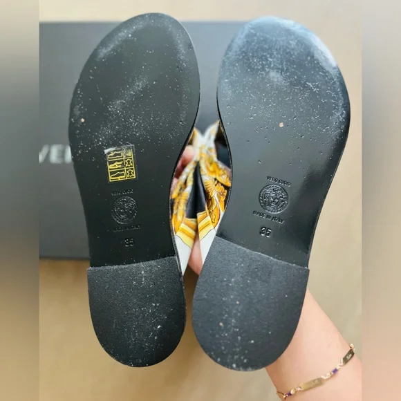 Versace Sandals Tribute Collection Barocco